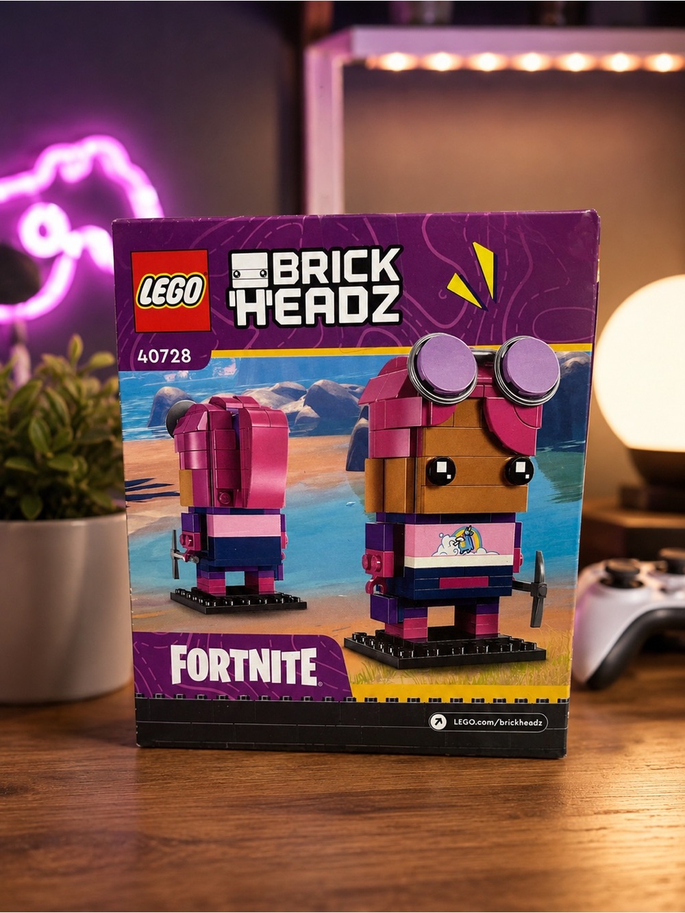 LEGO BrickHeadz Fortnite Brite Bomber 40728 Collectible Gamer Build New in Box